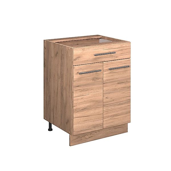 Vicco Unterschrank Fame-Line, Goldkraft Eiche/Goldkraft Eiche, günstig online kaufen