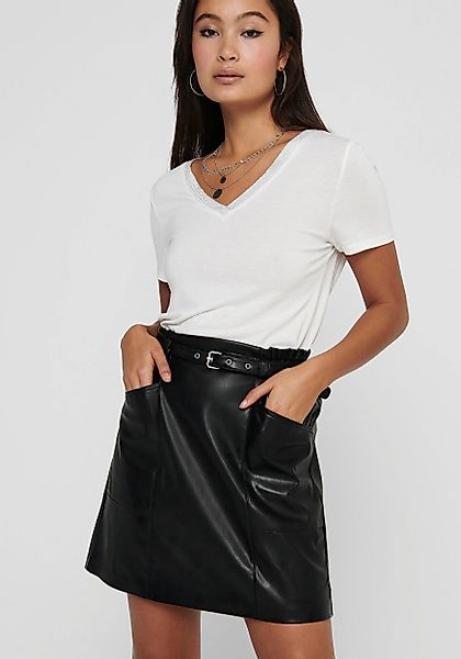ONLY Lederimitatrock ONLHEIDI FAUX LEATHER SKIRT günstig online kaufen