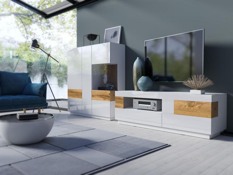 INOSIGN Wohnwand "SILKE" Set, 2 Stk. tlg. günstig online kaufen