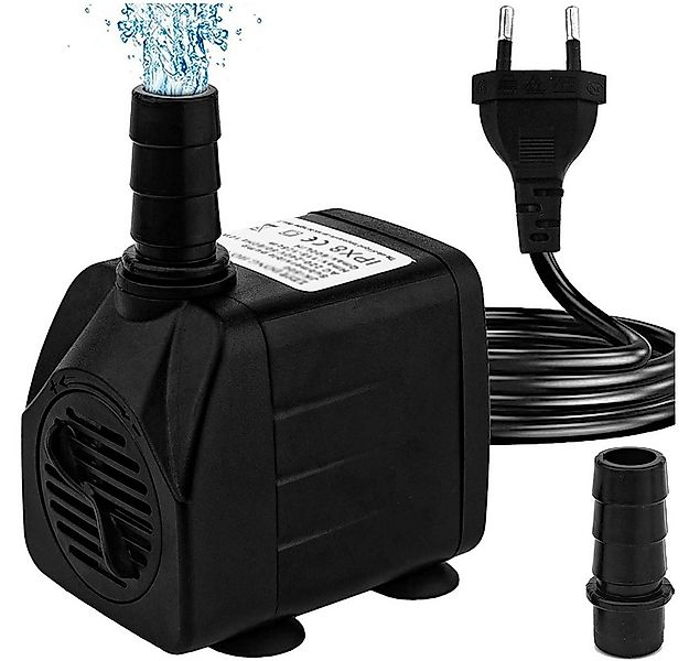 zggzerg Springbrunnenpumpe Mini Wasserpumpen (1000L/H, 15W), Leise Aquarium günstig online kaufen