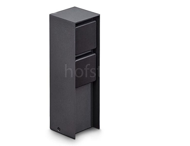 hofstein Gartenleuchte »Ruscio« Steckdose, Leuchte aus Metall/Kunststoff in günstig online kaufen