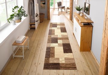 my home Läufer "Melvin" rechteckig 8 mm Höhe schön weich, Kurzflor Teppichl günstig online kaufen