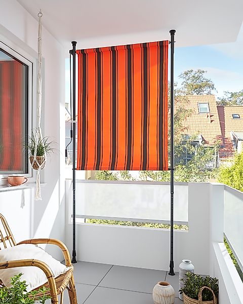 KONIFERA Senkrechtmarkise "Klemmmarkise", BxH: 120x225 cm, mit Teleskop-Fun günstig online kaufen