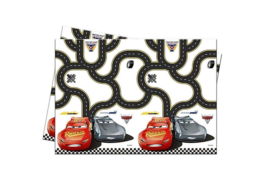 Folat Tischdecke Cars Party Tischdecke, Partydeko für Deine Cars-Mottoparty günstig online kaufen
