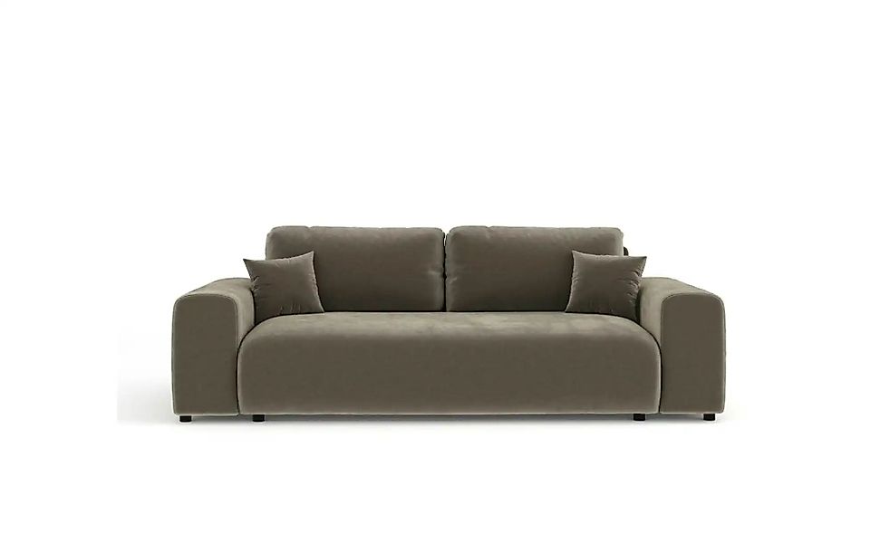 Einzelsofa  Zanzibar ¦ braun ¦ Maße (cm): B: 213 H: 79 Polstermöbel > Sofas günstig online kaufen