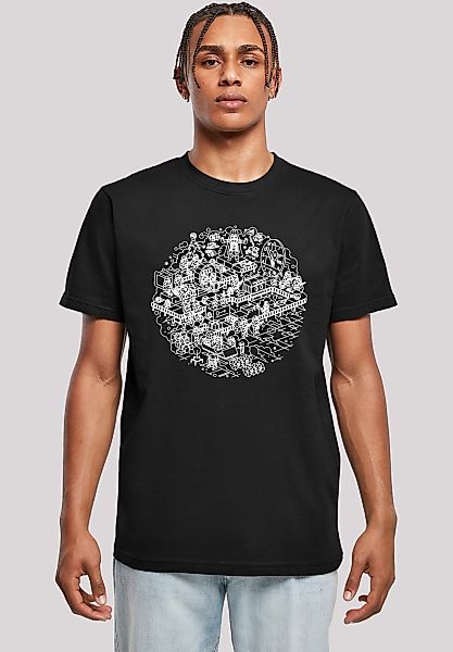F4NT4STIC T-Shirt "Star Wars Christmas Death Star Todesstern", Herren,Premi günstig online kaufen