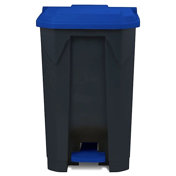 KARAT Mülleimer Olaf Step-On Abfalleimer Tretmülleimer Universal Blau 100 L günstig online kaufen
