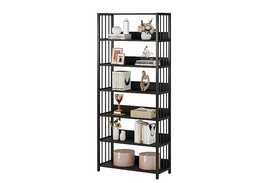 Tribesigns Bücherregal Standregal, Leiterregal mit 6 Ebenen für Wohnzimmer, günstig online kaufen