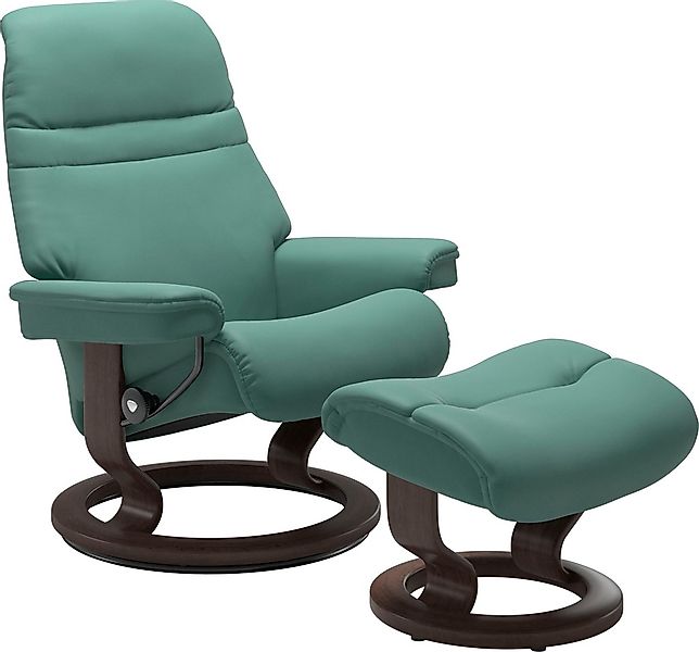 Stressless "Sunrise" Set, Relaxsessel mit Hocker, mit Classic Base, Größe S günstig online kaufen