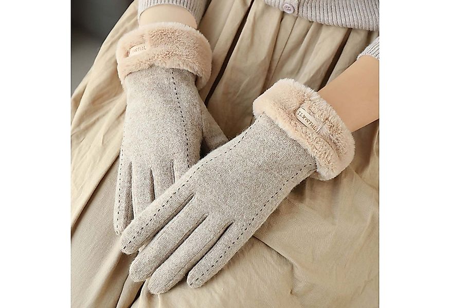trends for living Fleecehandschuhe Damen-Fleece-Handschuhe, warme Winterhan günstig online kaufen