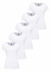 Struktur grob Rundhalsshirt Packung, 5 Stk. tlg. original T. LADY-FIT im 5e günstig online kaufen