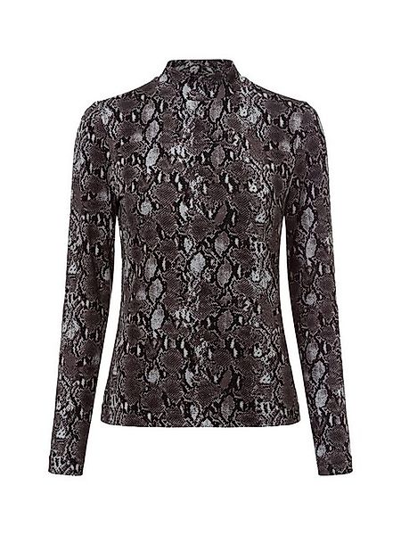 s.Oliver Langarmshirt Schmal geschnittenes Langarmshirt aus Viskosemix günstig online kaufen