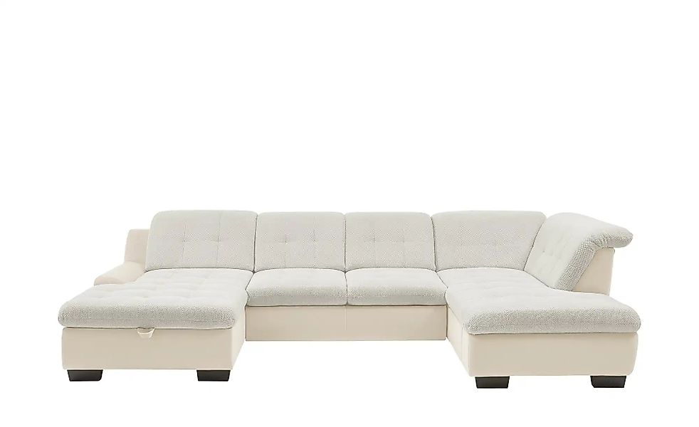 Lounge Collection Wohnlandschaft  Davinci ¦ creme ¦ Maße (cm): B: 346 H: 10 günstig online kaufen