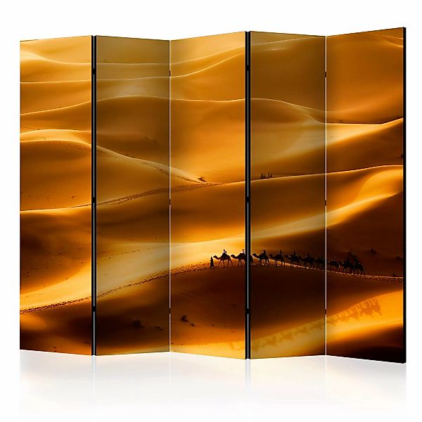 5-teiliges Paravent - Caravan Of Camels Ii [room Dividers] günstig online kaufen