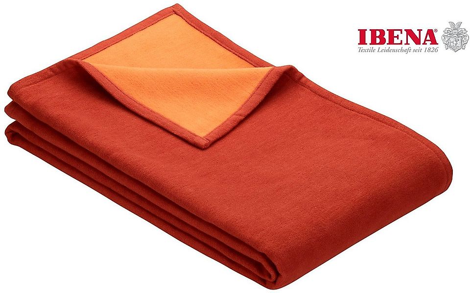 Wohndecke Cotton Pur, IBENA, in trendigen Farben günstig online kaufen