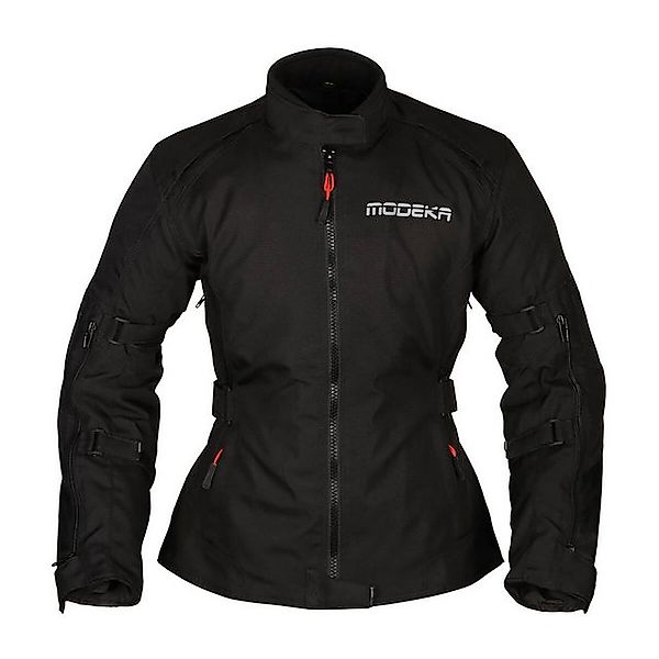 Modeka Motorradjacke Modeka Jacke Damen Luana Lady Schwarz 46 günstig online kaufen