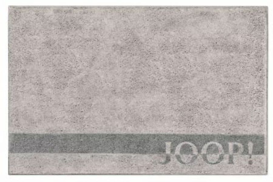 JOOP! Badteppich Logo Stripes 141 Platin - 1515 Badematten grau Gr. 60 x 90 günstig online kaufen