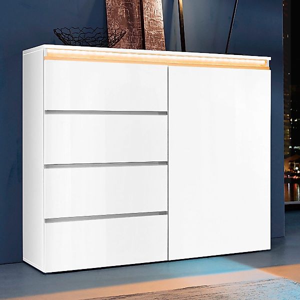 Home affaire Highboard "Magic, Highboard, Hochschrank, Hochkommode" mit 1 T günstig online kaufen
