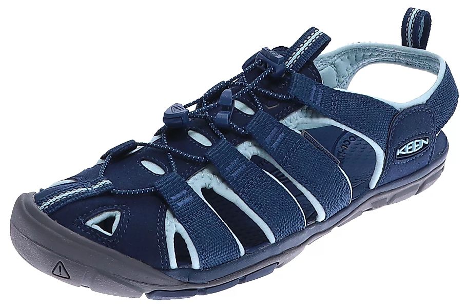 Keen CLEARWATER CNX W Navy Blue Glow Damen Outdoor-Sandale Blau günstig online kaufen