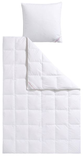 Haeussling Daunenbettdecke + Kopfkissen "Swiss Royal" Bettdecken-Set mit Ko günstig online kaufen