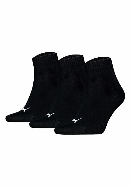 PUMA Kurzsocken "Socken Quarter Plain 3P 3er Pack" günstig online kaufen