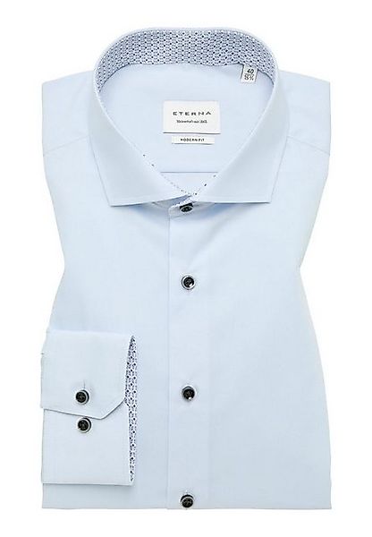 Eterna Blusenshirt Hemd 1307 X15V, himmelblau günstig online kaufen