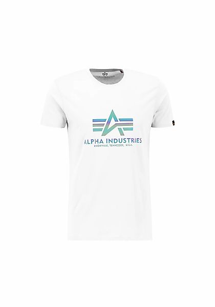Alpha Industries T-Shirt "Basic T-Shirt BL Rainbow Ref." günstig online kaufen
