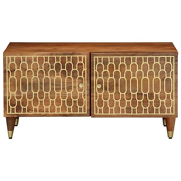 vidaXL Couchtisch 80x50x40 cm Massivholz Mango Modell 5 günstig online kaufen