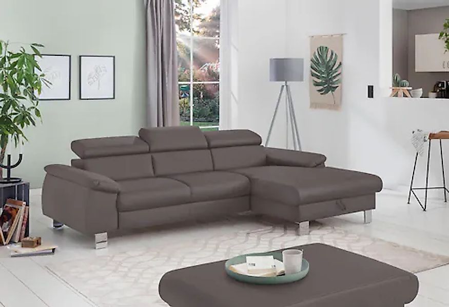 COTTA Polstergarnitur »Komaris L-Form«, (Set), Set bestehend aus: Ecksofa m günstig online kaufen