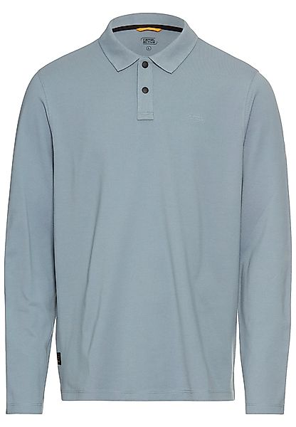 camel active Langarm-Poloshirt mit Logo Stickerei günstig online kaufen