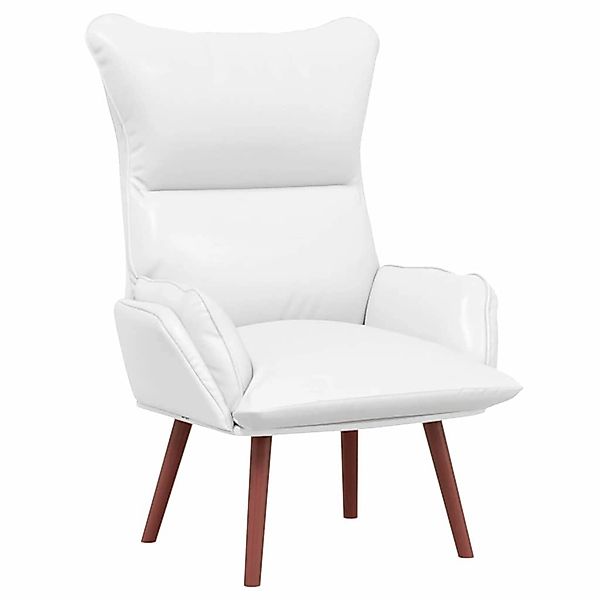 vidaXL Relaxsessel Weiß 69 x 74 x 93 cm Kunstleder 42001864 günstig online kaufen