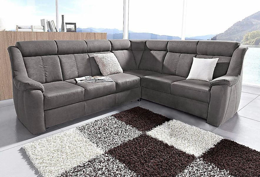 sit&more Ecksofa "Basel L-Form", wahlweise mit Relaxfunktion günstig online kaufen