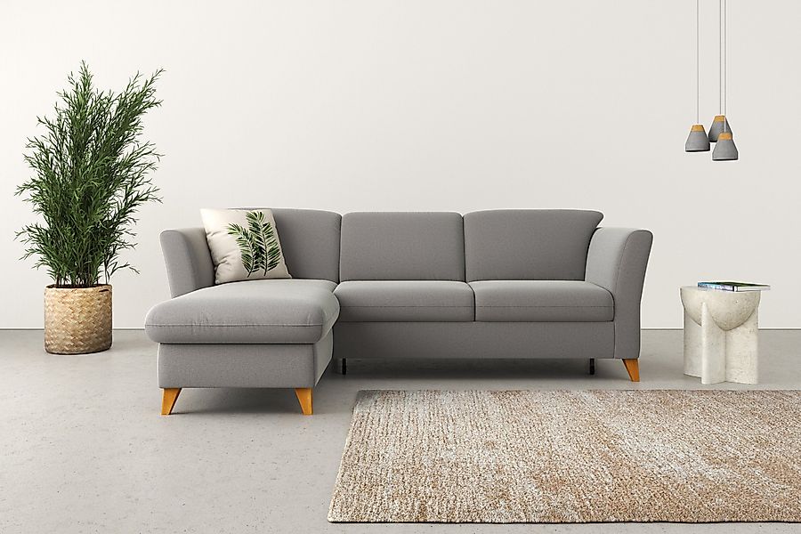 Home affaire Ecksofa Trelleborg L-Form, Federkern-Polsterung, günstig online kaufen