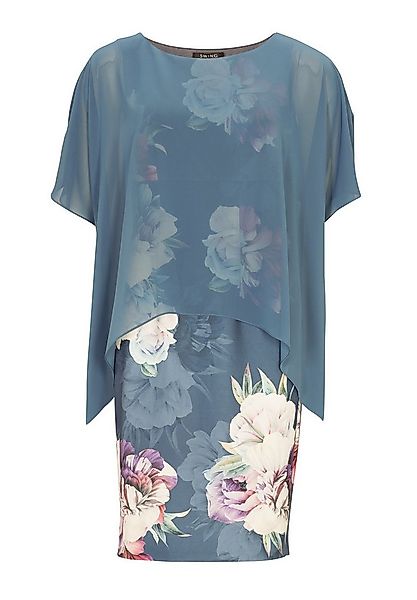 SWING Cocktailkleid - Kleid aus Material-Mix - Midikleid - Anlassmode Fällt günstig online kaufen