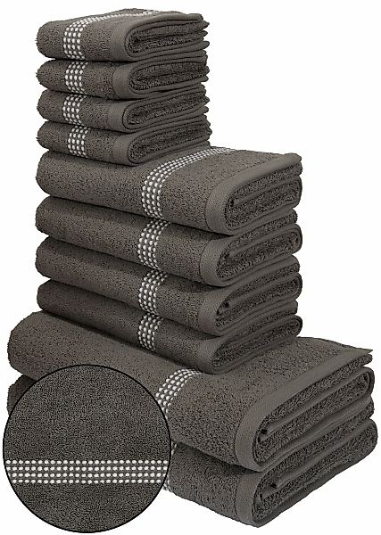 my home Handtuch Set "Kapra, Premium Handtücher, 100% Baumwolle, 500 gr/m², günstig online kaufen