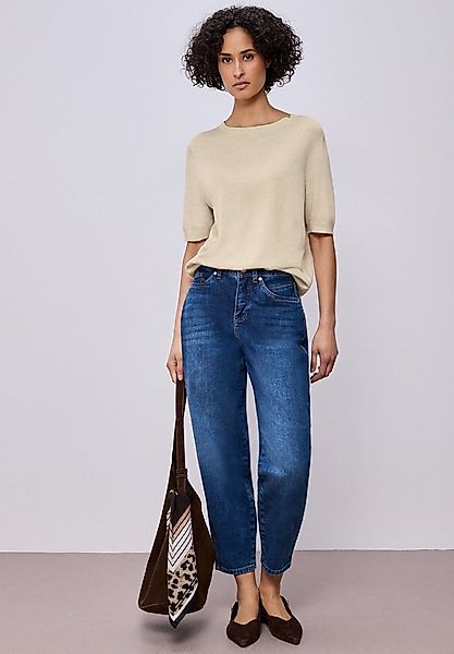 STREET ONE Rundhalspullover Rundhalsausschnitt günstig online kaufen