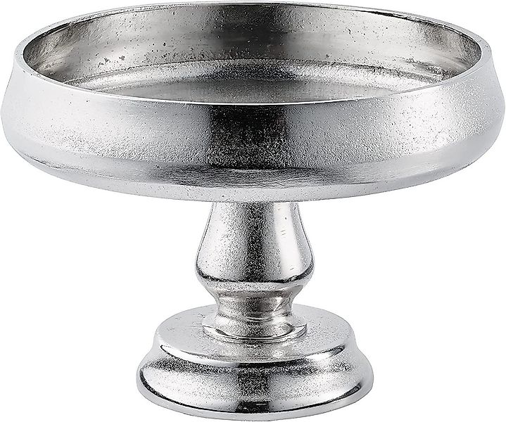 MichaelNoll Dekoschale Dekoteller Schale Aluminium Silber - Dekoschale aus günstig online kaufen