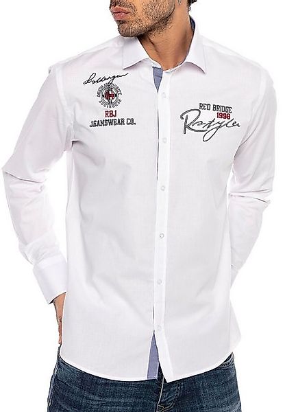 RedBridge Langarmhemd mit hochwertigen Stickereien Elegantes günstig online kaufen