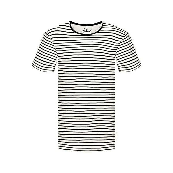 Easy-stripe T-shirt Naturweiss | Schwarz günstig online kaufen