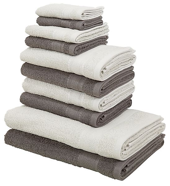 my home Handtuch Set Afri, Duschtücher, günstig online kaufen