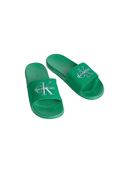 Calvin Klein Jeans ESS SLIDE CV Pantolette Badeschuh, Flat, Poolslides mit günstig online kaufen