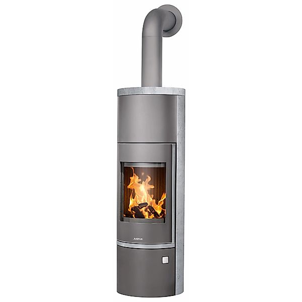 Justus Faro Aqua 2.0 Kaminofen Speckstein Schwarz-Grau 8,5 kW günstig online kaufen