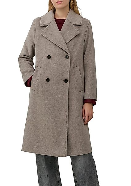 s.Oliver Wollmantel mit Reverskragen und doppelter Knopfleiste günstig online kaufen