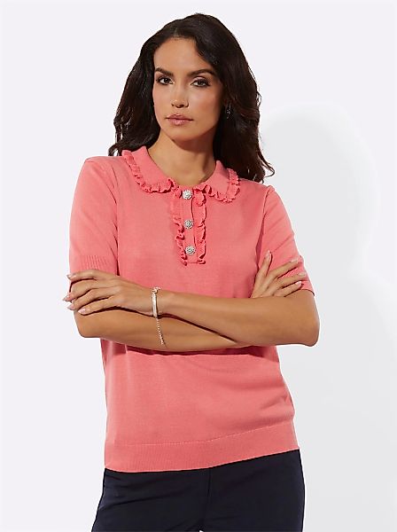 creation L Kurzarmpullover "Polopullover" günstig online kaufen