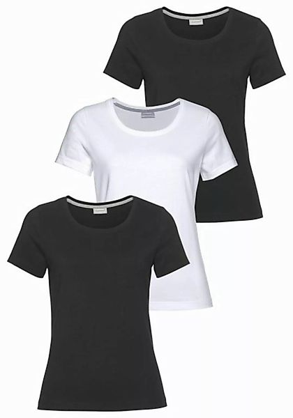 Eastwind T-Shirt (Packung, 3-tlg., 3er-Pack) Kurzarm, hüftlang, für die Fre günstig online kaufen