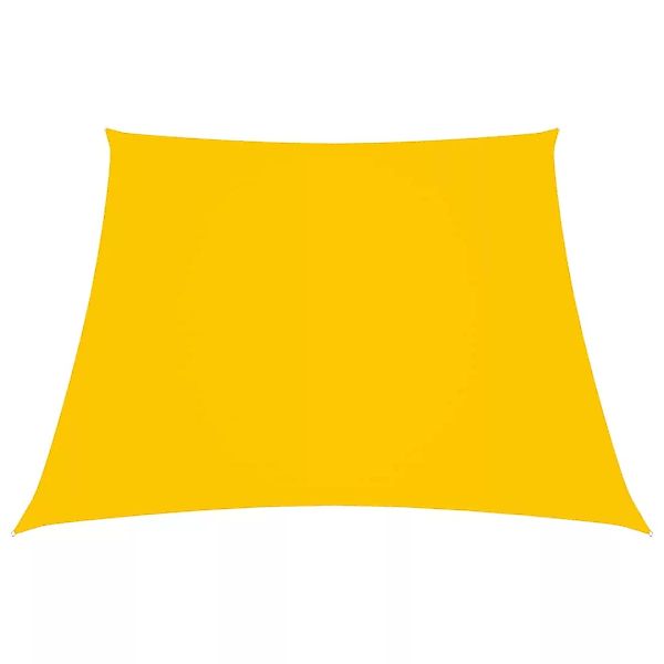 Sonnensegel Oxford-gewebe Trapezförmig 3/4x2 M Gelb günstig online kaufen
