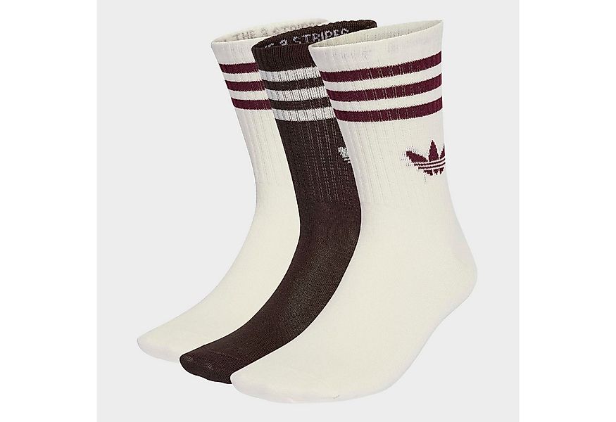 adidas Originals Sportsocken 3S CREW S 3P (3-Paar) für Laufen, knöchellang, günstig online kaufen