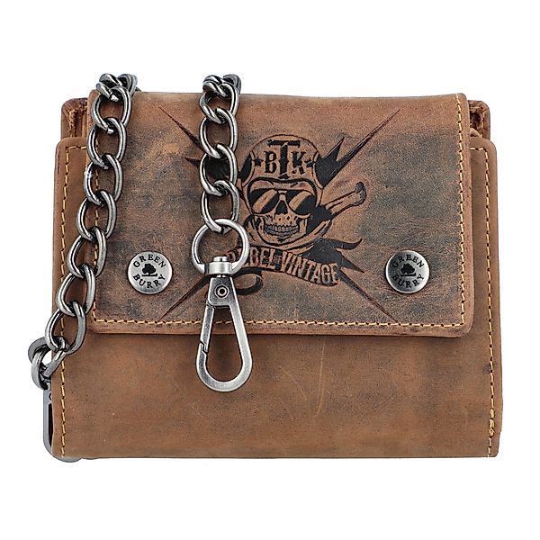Greenburry Geldbörse Vintage Skull, Leder günstig online kaufen