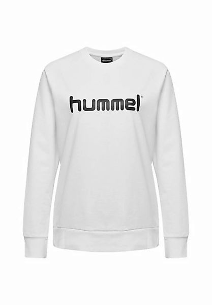 hummel Trainingspullover Sweatshirt Training Langarm Top Sport 7242 in Weiß günstig online kaufen