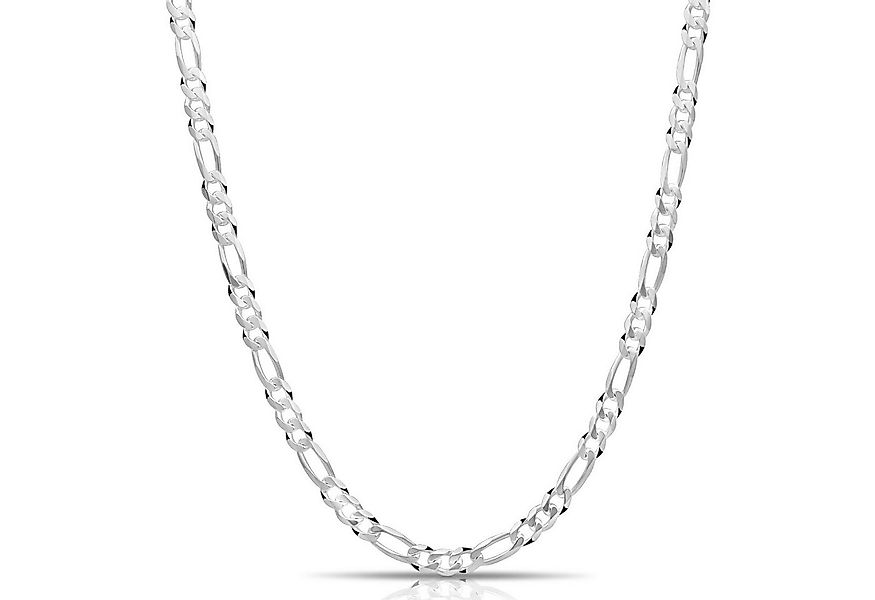 Tony Fein Silberkette Figarokette 6 mm 925er Sterling Silber Massiv Hochgla günstig online kaufen